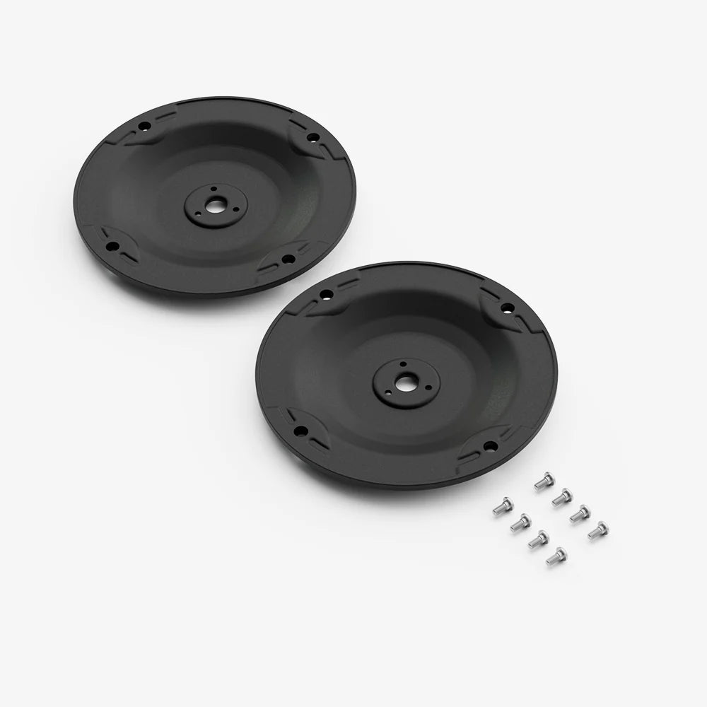 Kit cu două discuri de tăiere Mammotion cu patru lame pe disc, pentru LUBA AWD și LUBA 2 AWD, cu șuruburile de montaj