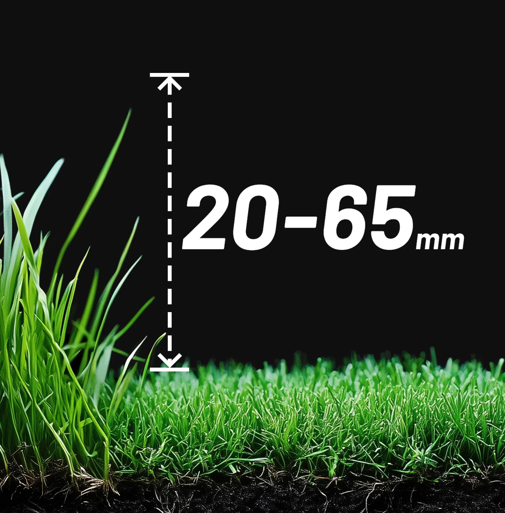 Acoperire mai mare, înălțime de tăiere reglabilă