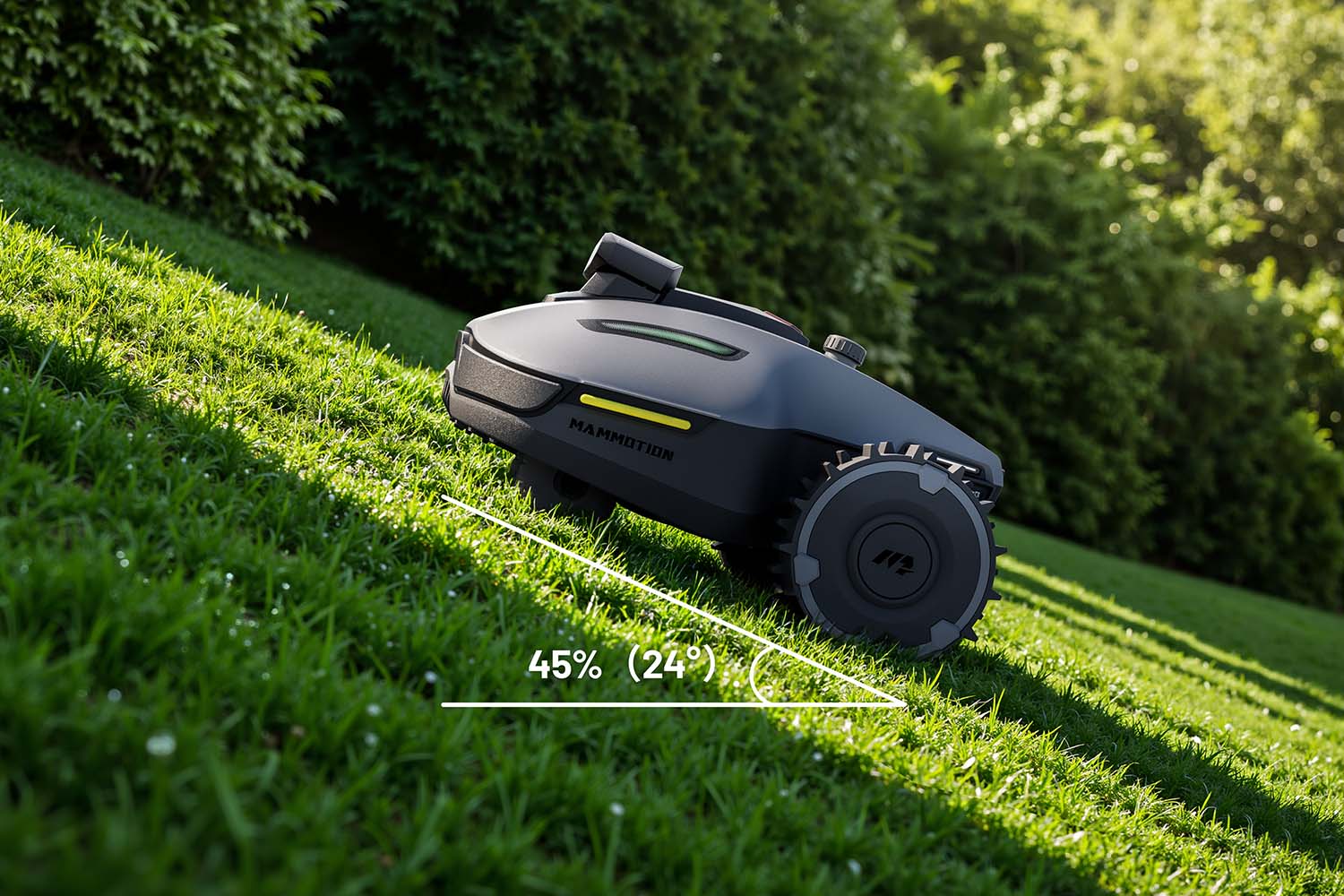 Capacitate de urcare până la 45%